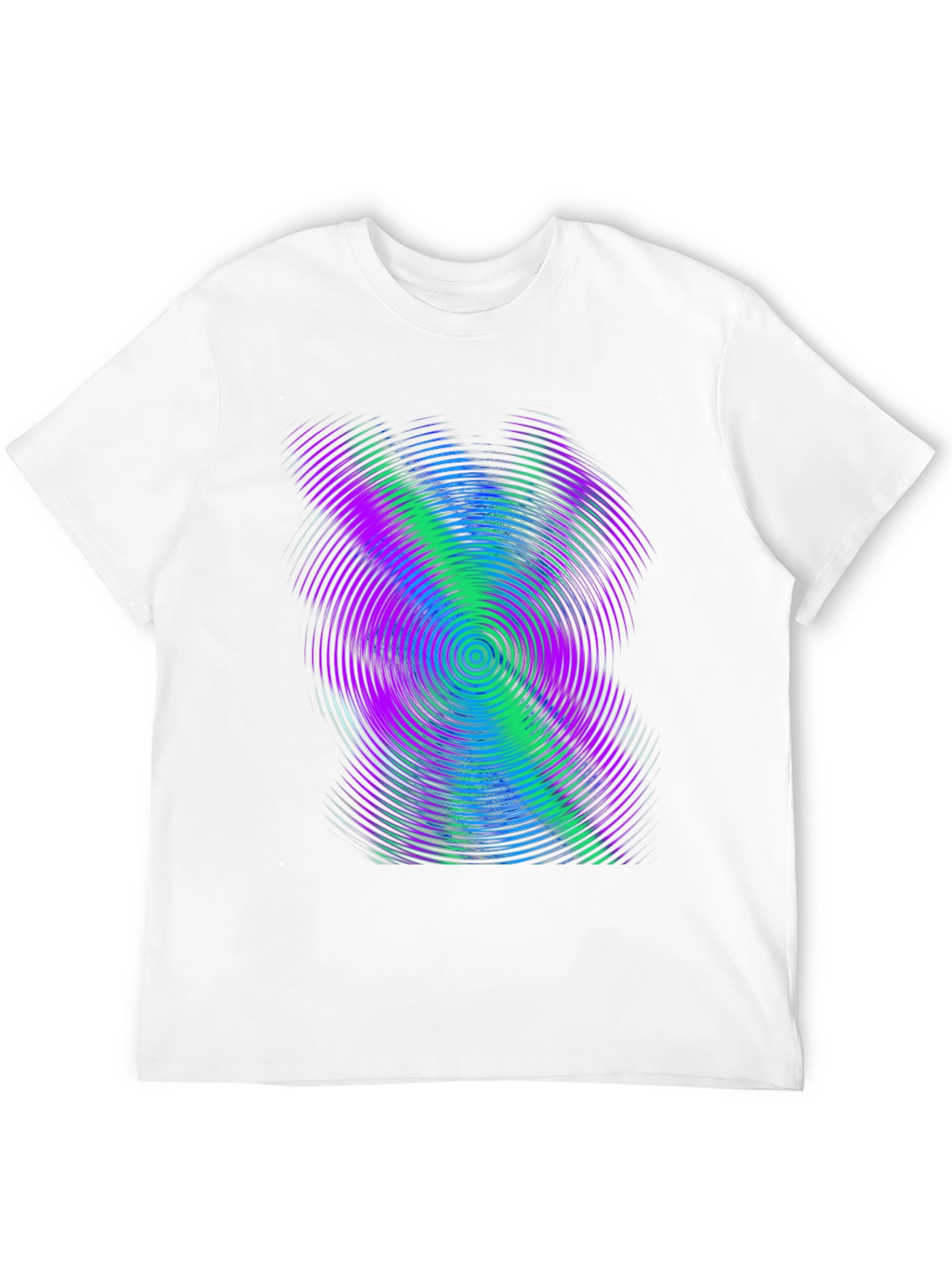 Abstract Swirl Graphic T-Shirt