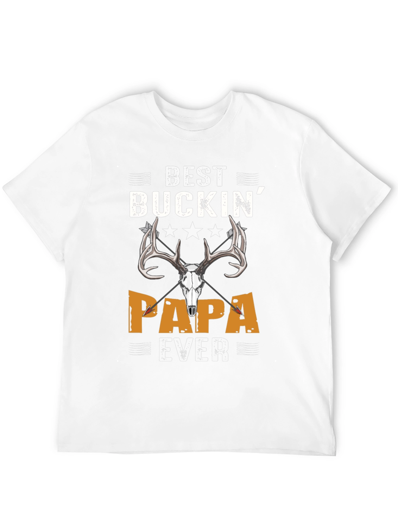 Best Buckin Papa Ever T-Shirt