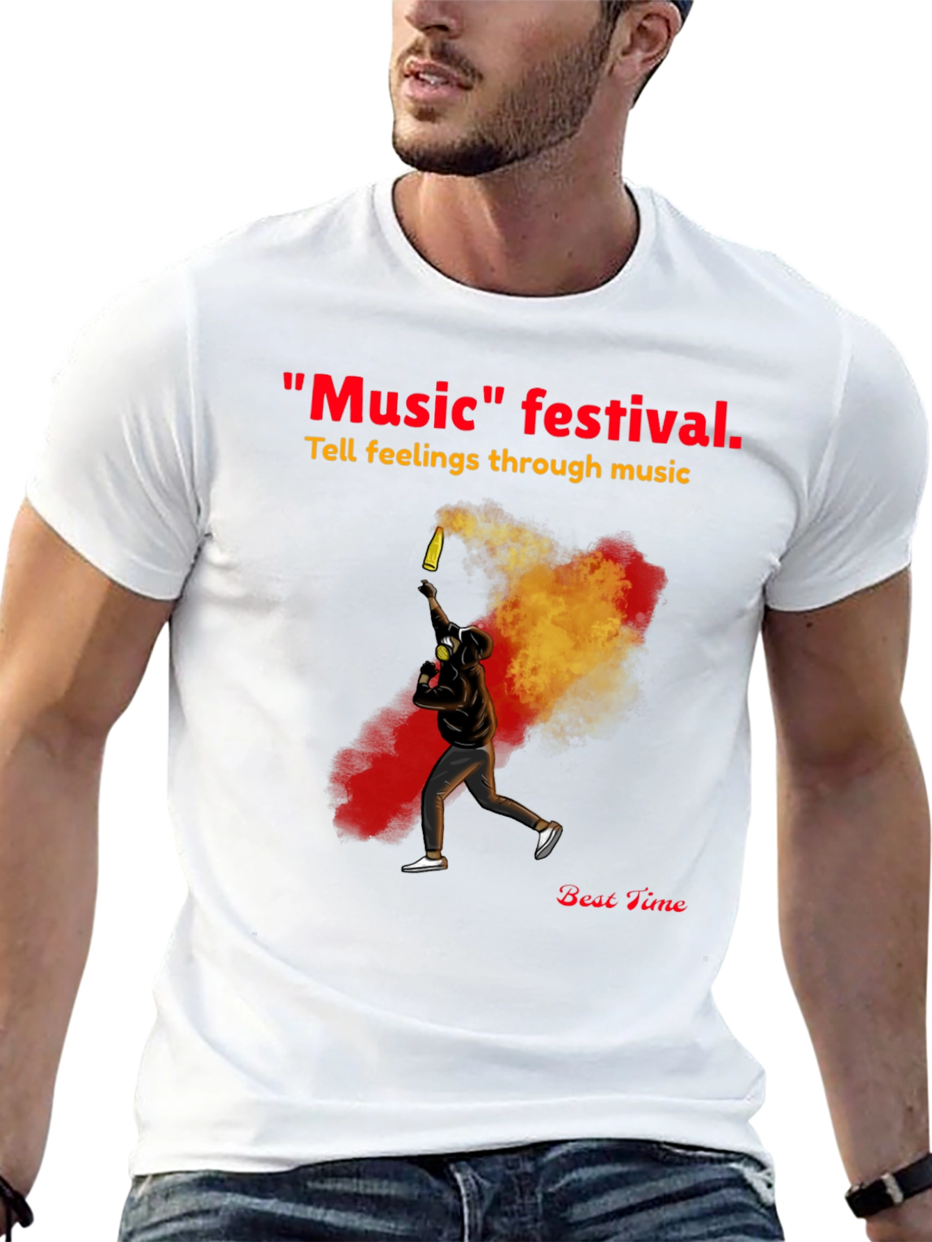 Music Festival Graphic T-Shirt