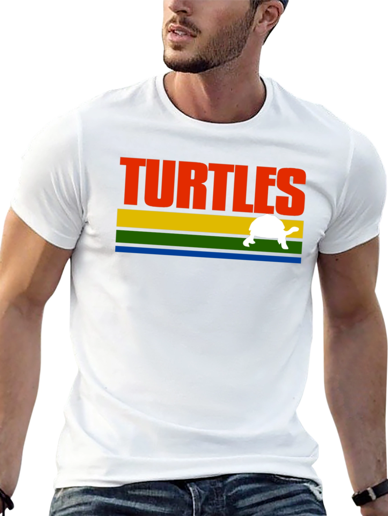 Retro Turtles T-Shirt - Black