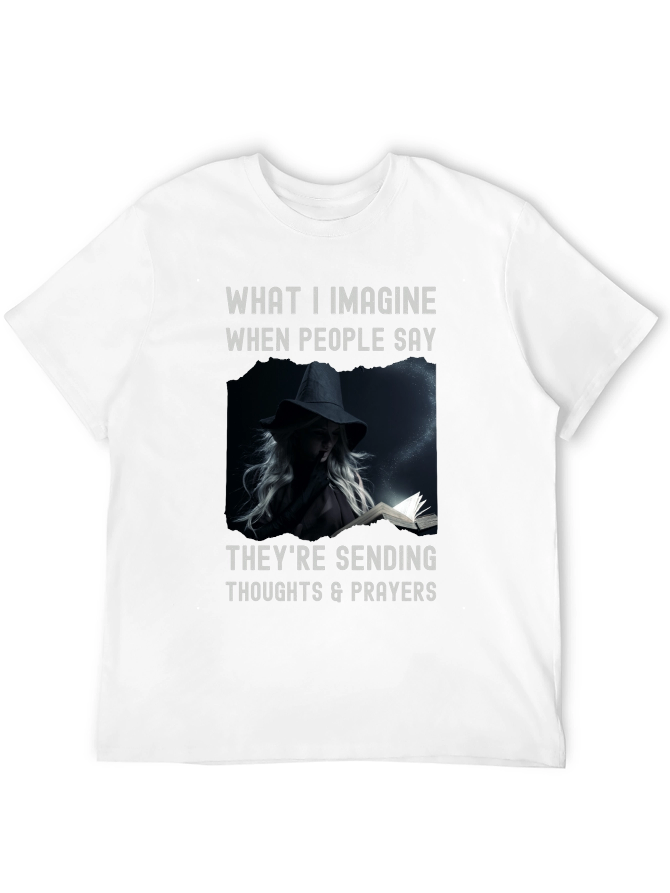 Witchcraft Tee: Thoughts & Prayers Graphic T-Shirt