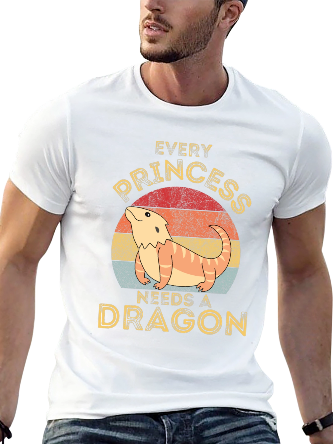 Every Princess Needs a Dragon Bearded Dragon Lover T-Shirt