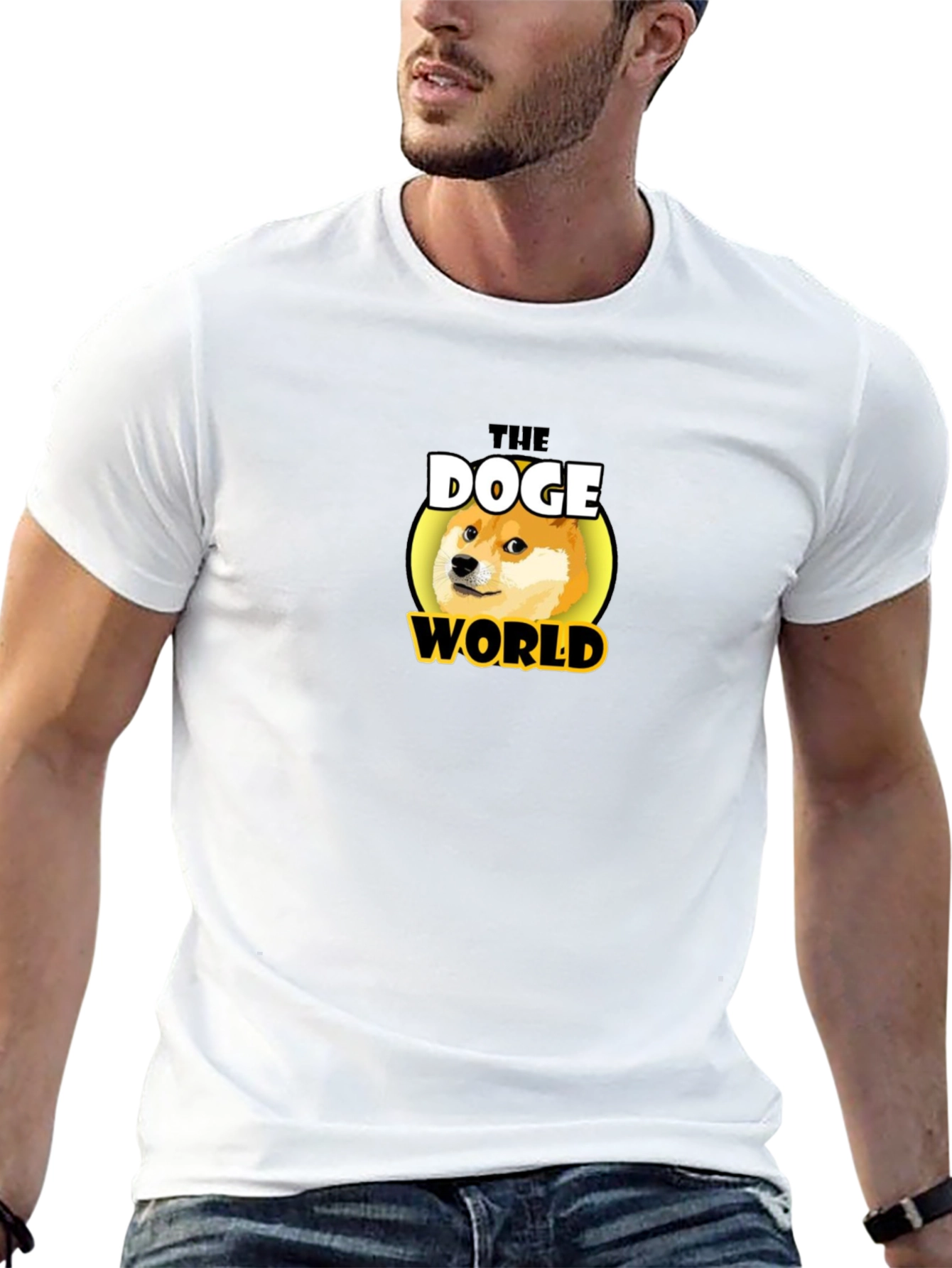 The Doge World Black T-Shirt