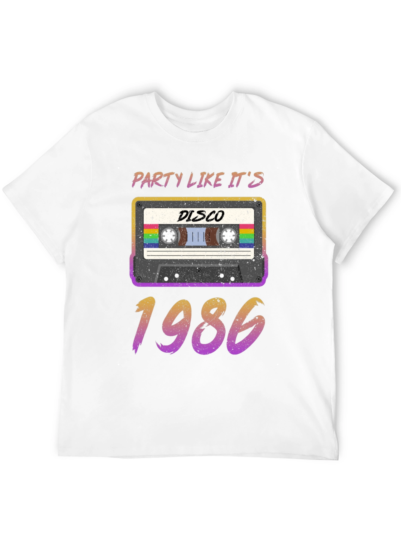 Party Like Its 1986 Disco Cassette T-Shirt