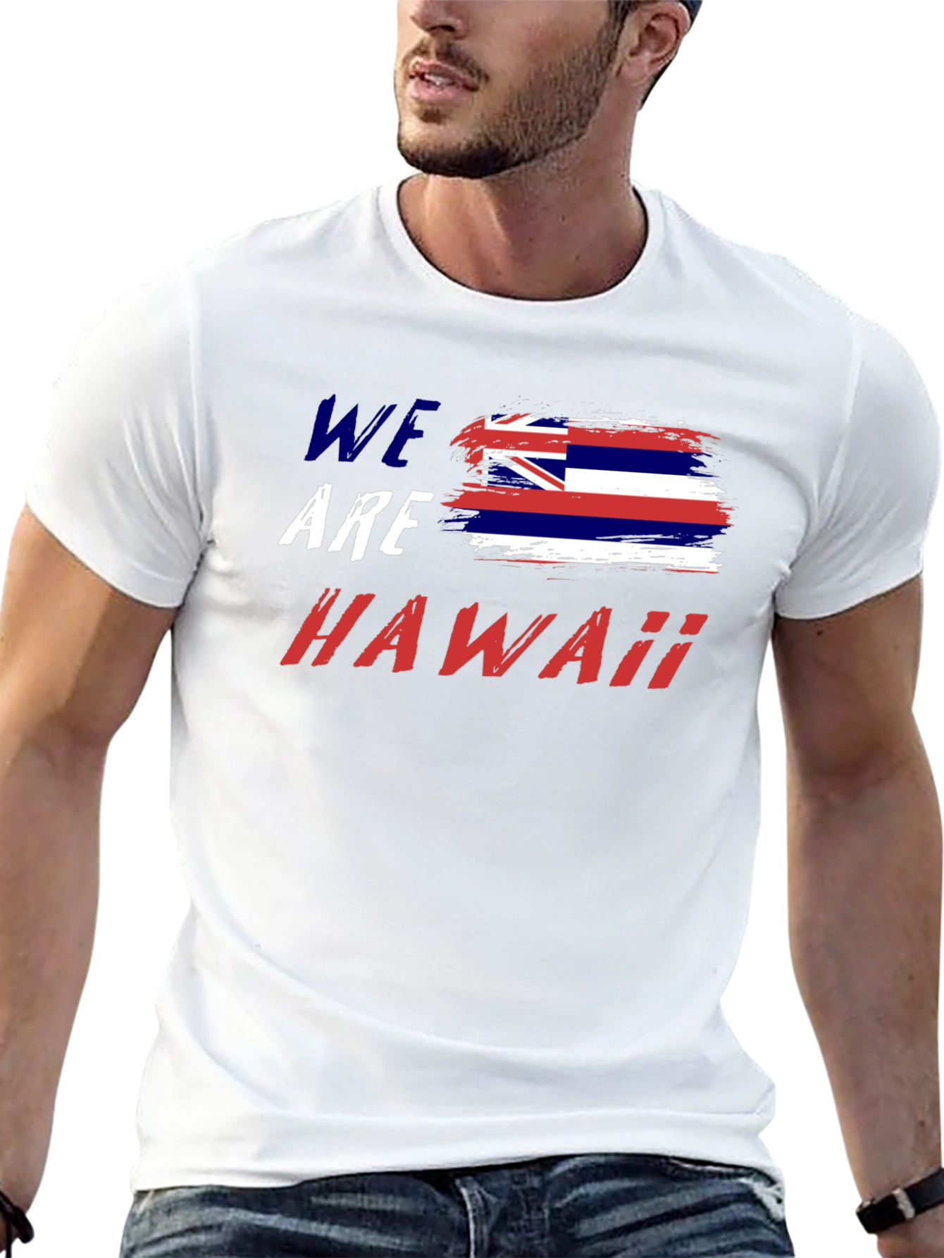 Hawaii Pride Graphic Tee - Island State Flag T-Shirt