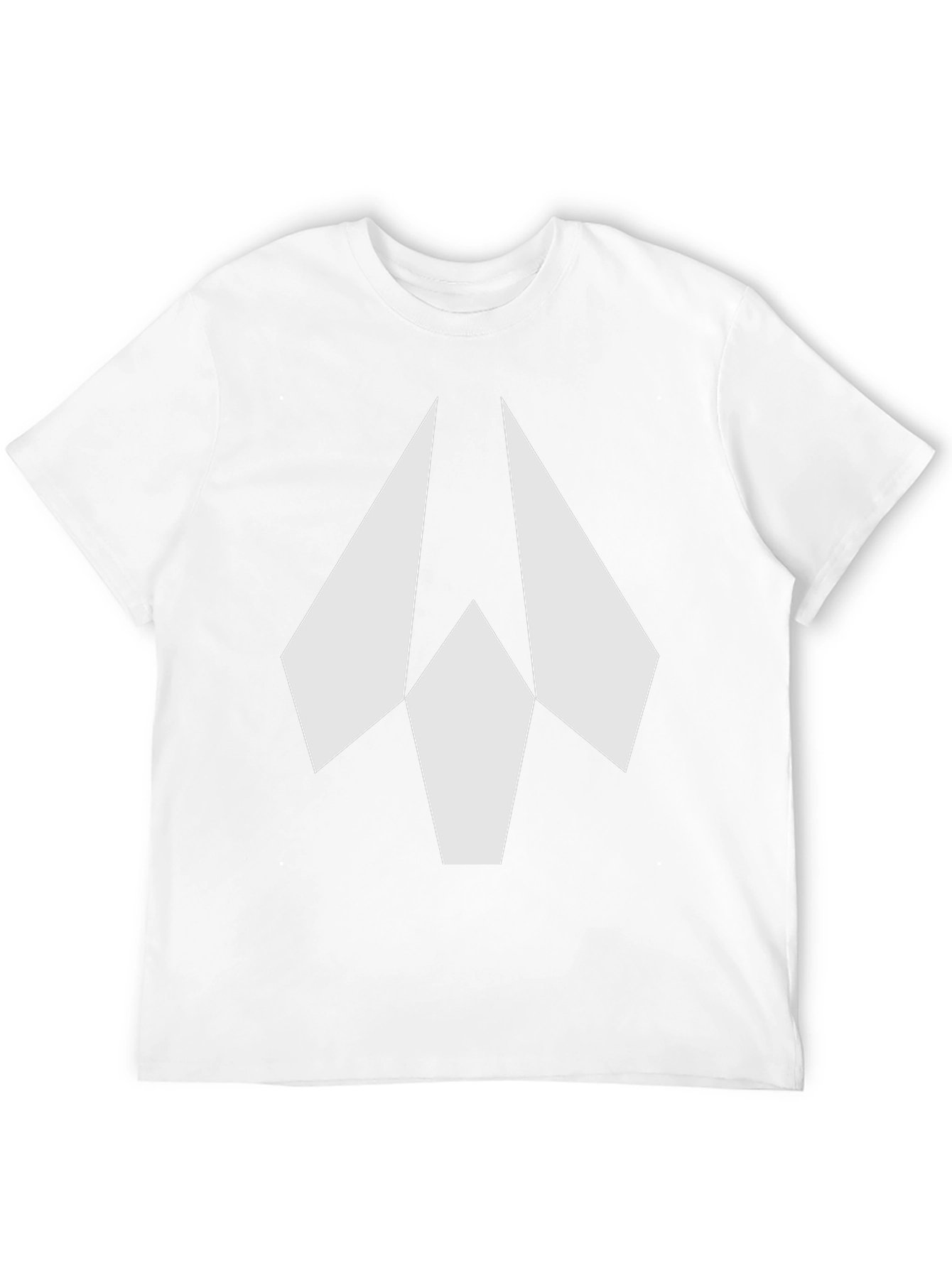 Geometric Arrow Graphic Black T-Shirt