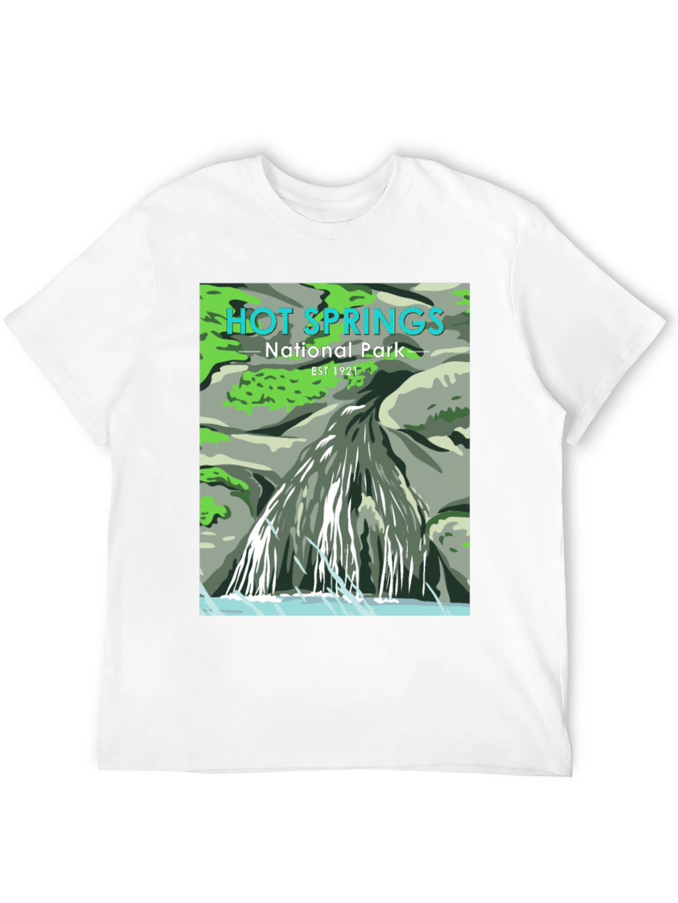 Hot Springs National Park Black T-Shirt