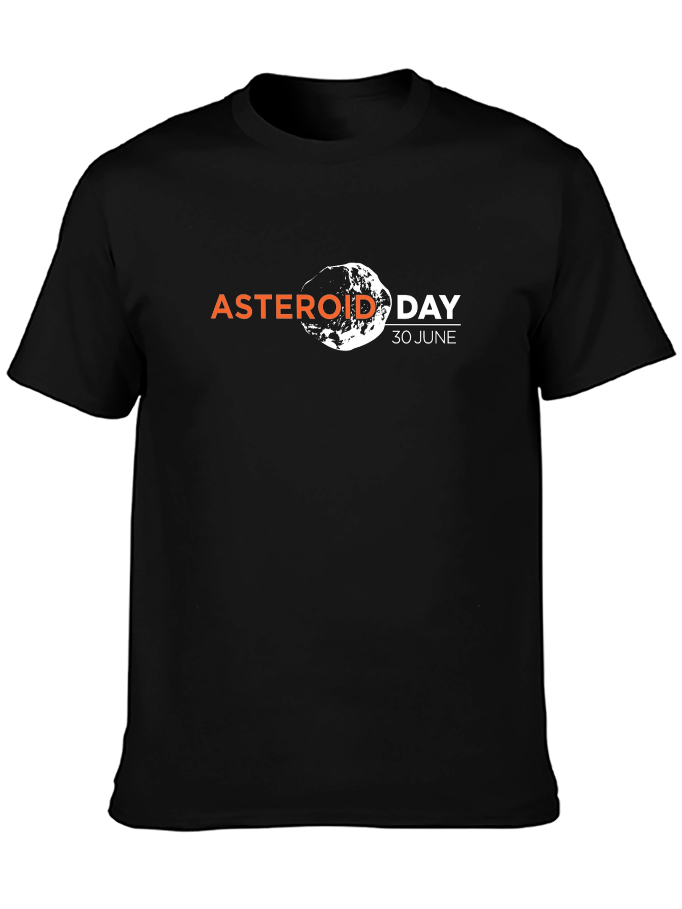 Asteroid Day T-Shirt June 30th Black Tee