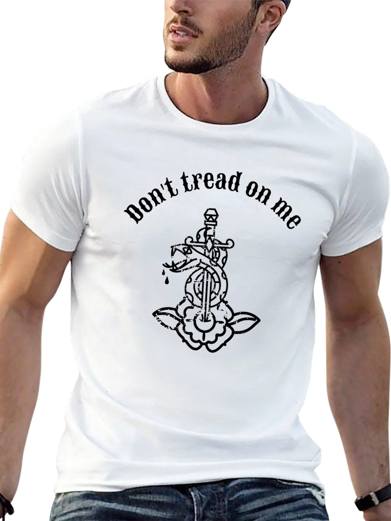 Dont Tread on Me Snake T-Shirt