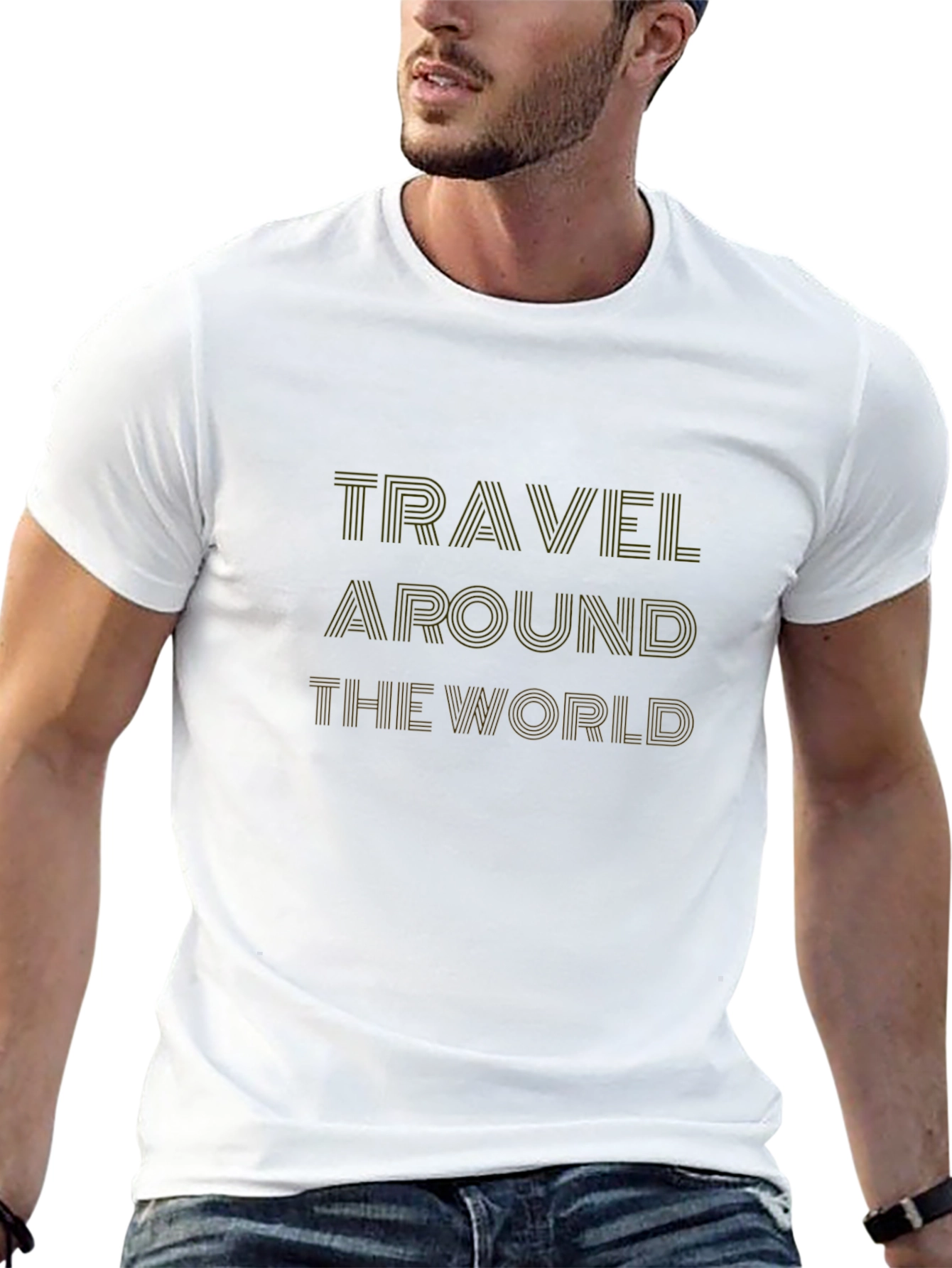 Travel Around The World Graphic T-Shirt