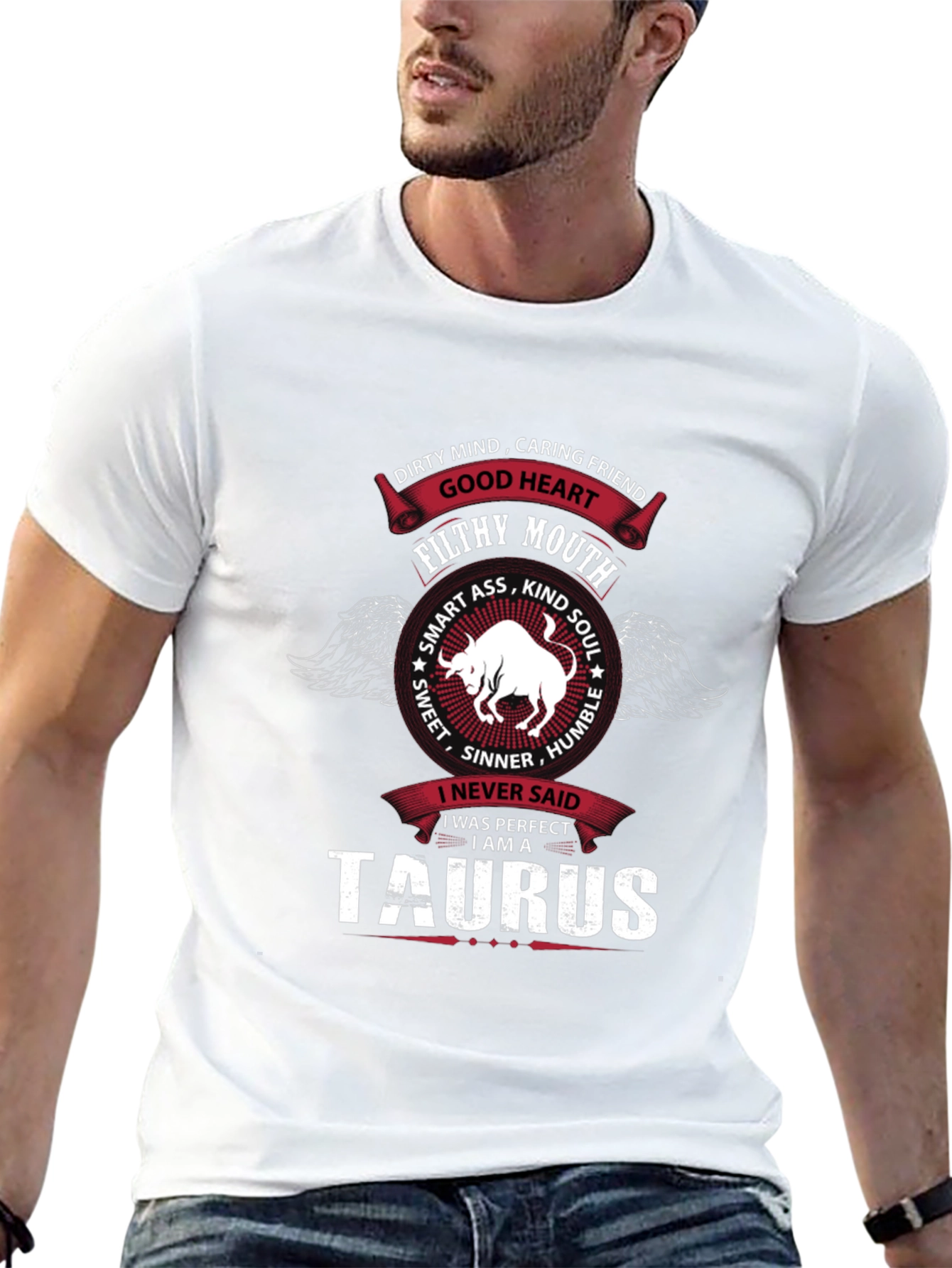 Taurus Zodiac Sign Graphic T-Shirt