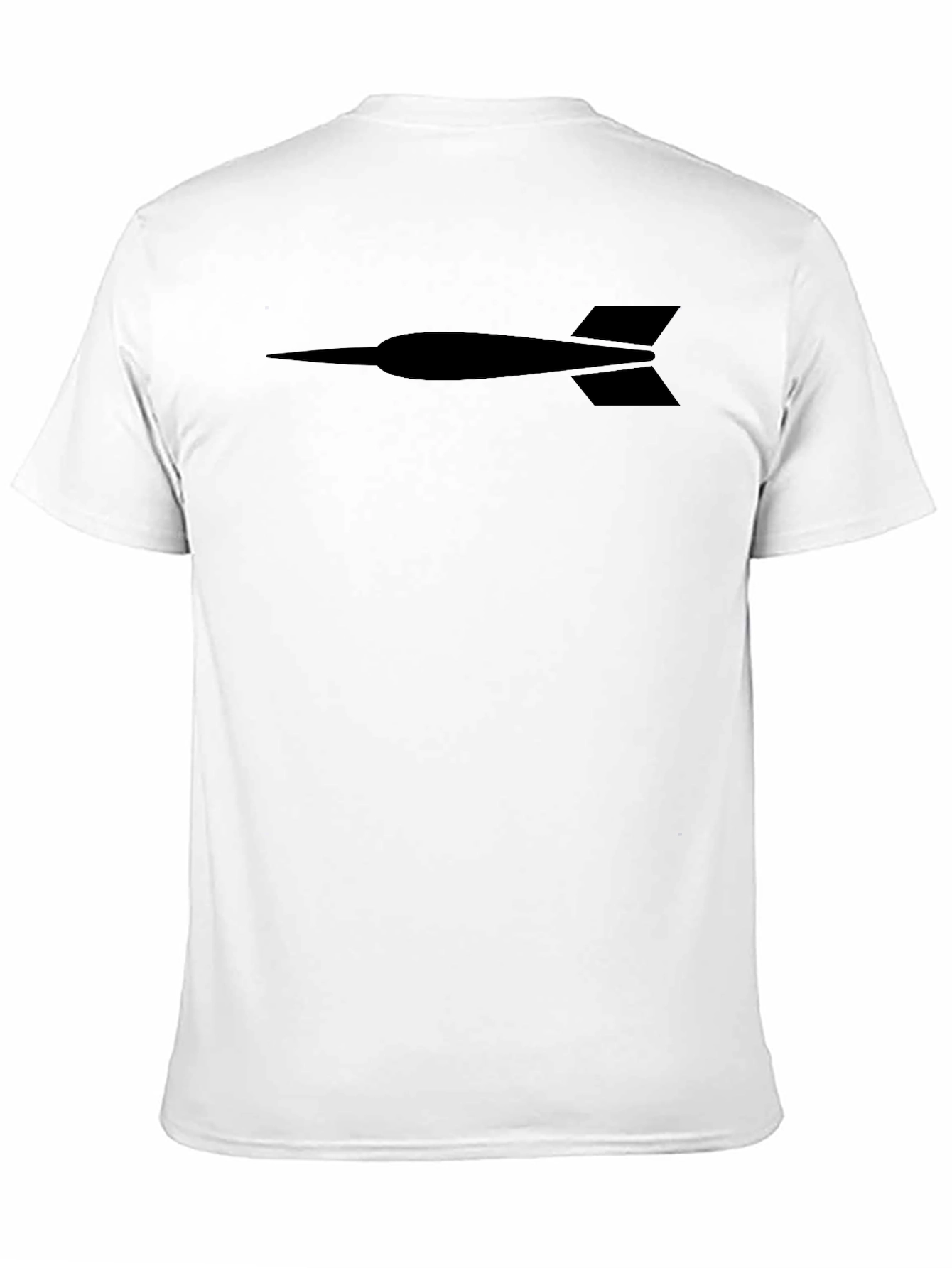 Minimalist Dart T-Shirt - Casual Black Tee