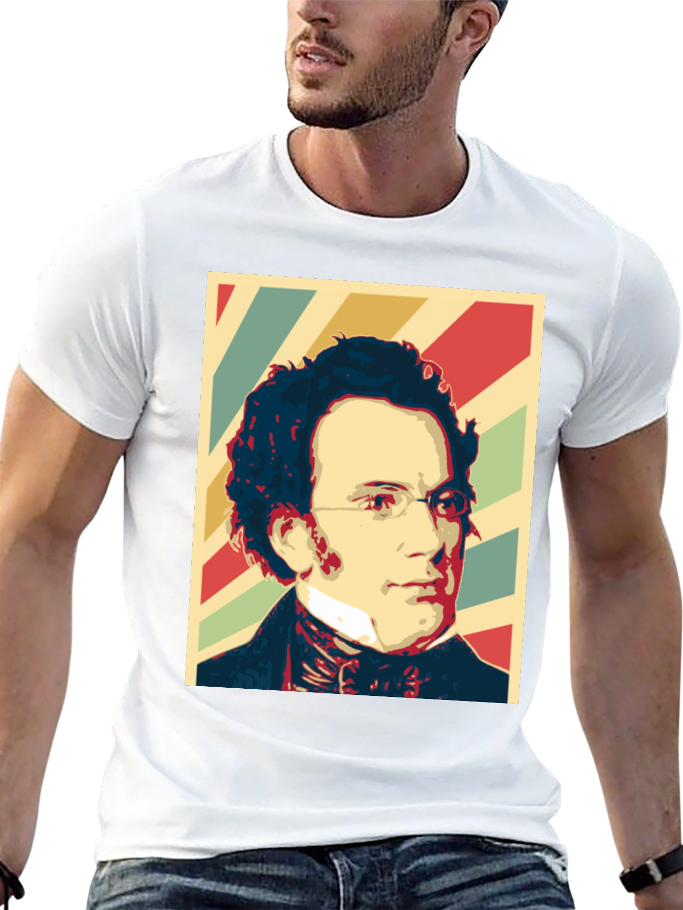 Historical Portrait Graphic T-Shirt