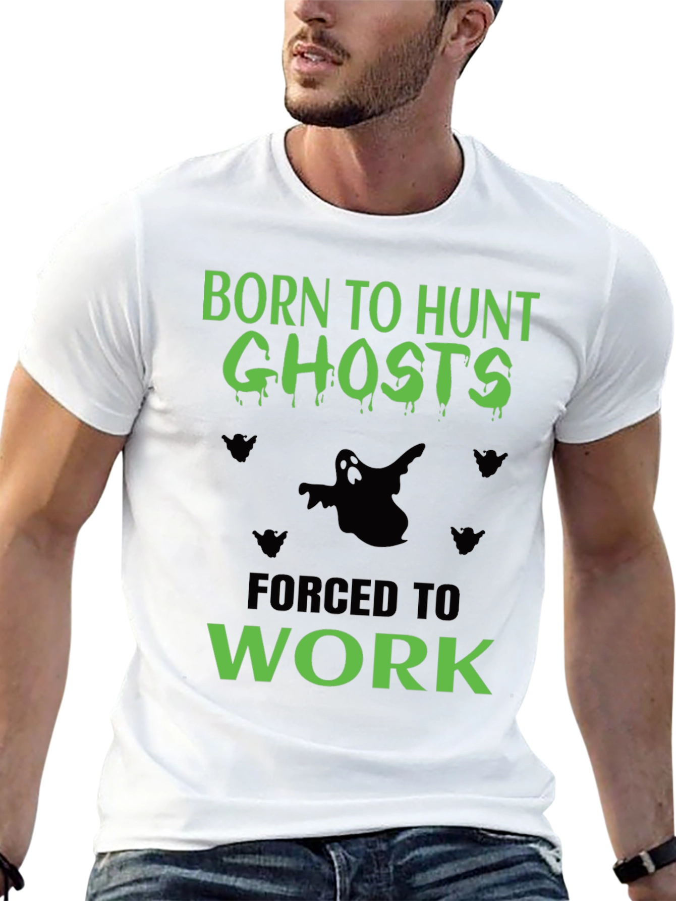 Born to Hunt Ghosts Mens T-Shirt