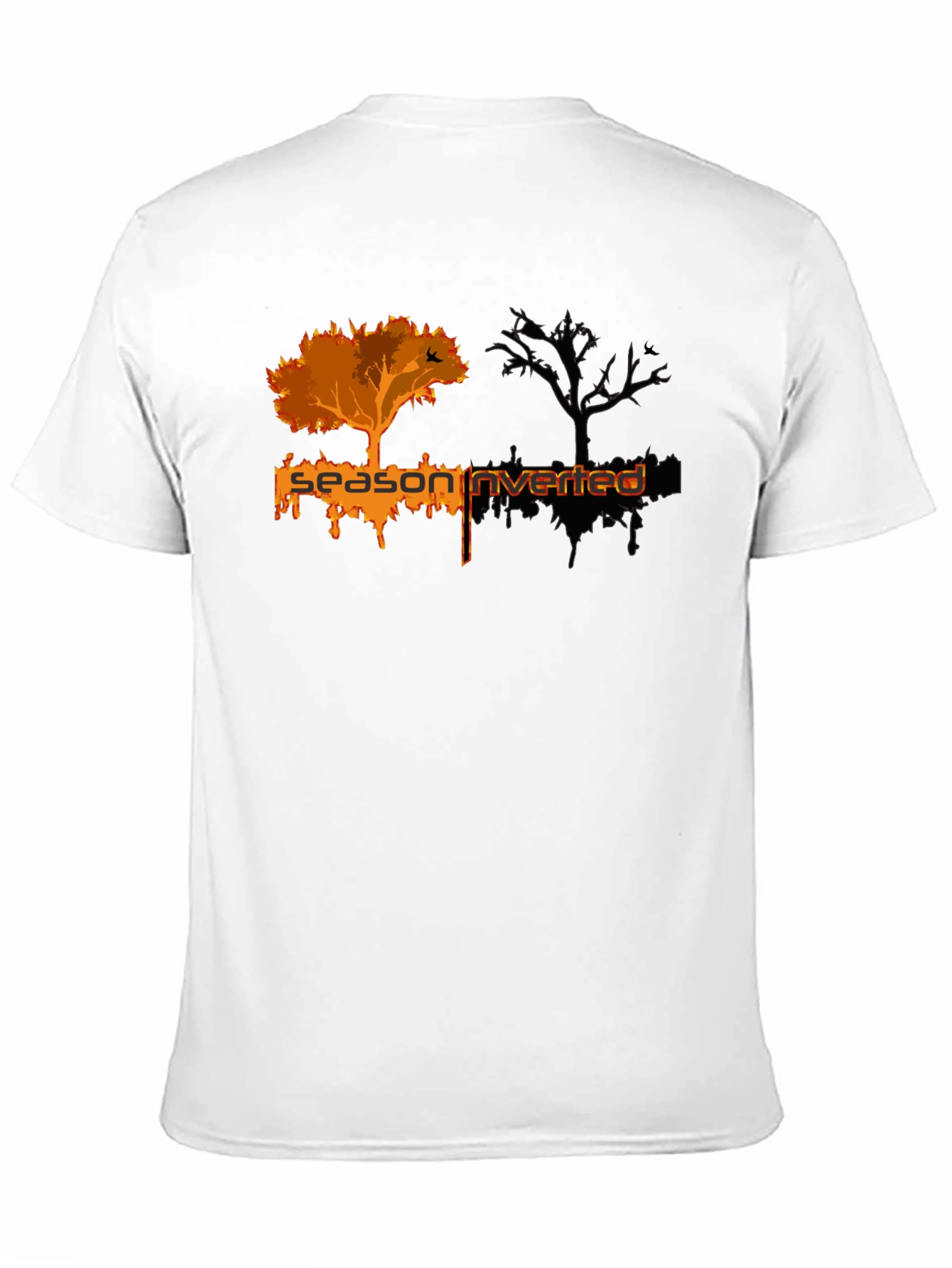 Season Inverted Graphic Tee - Unique Design