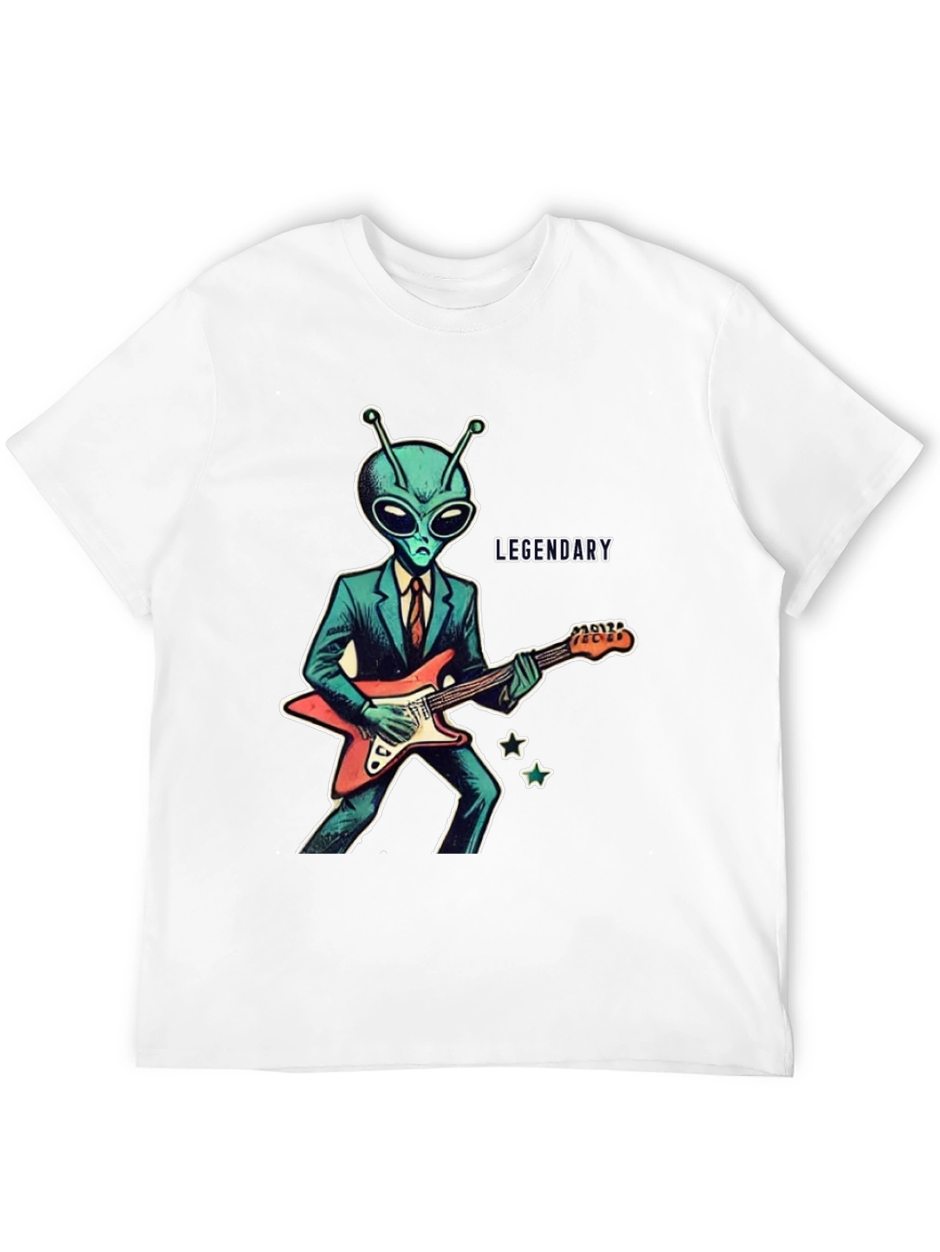 Legendary Alien Guitarist T-Shirt