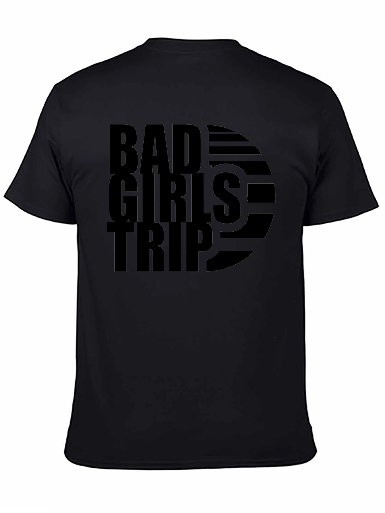 Bad Girls Trip Graphic Tee - Black