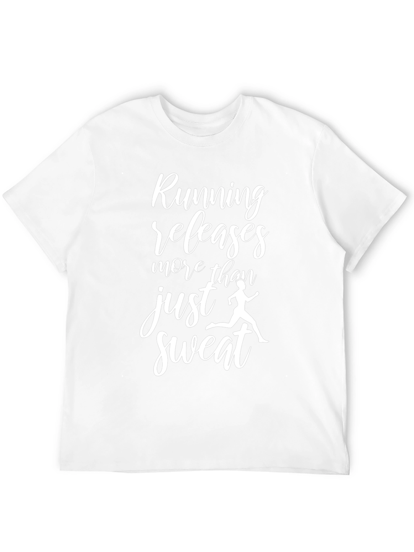 Running Releases More Than Sweat Black T-Shirt