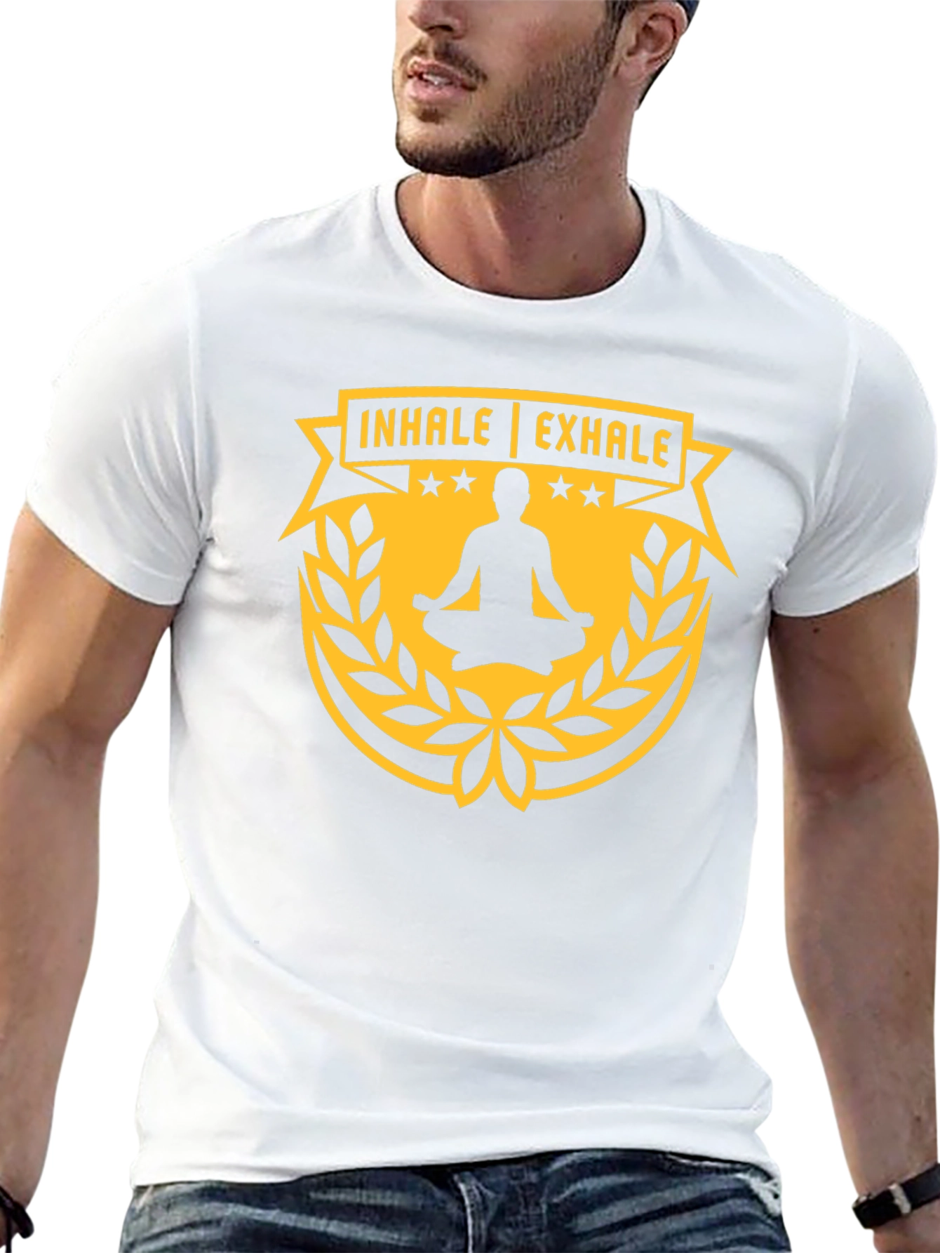 Inhale Exhale Yoga Meditation T-Shirt
