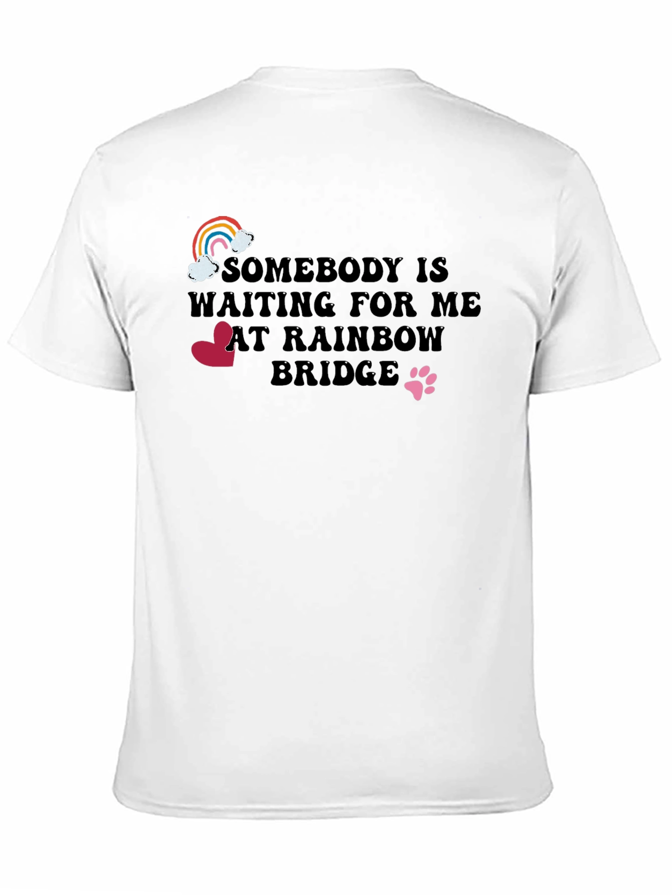 Rainbow Bridge Pet Memorial T-Shirt