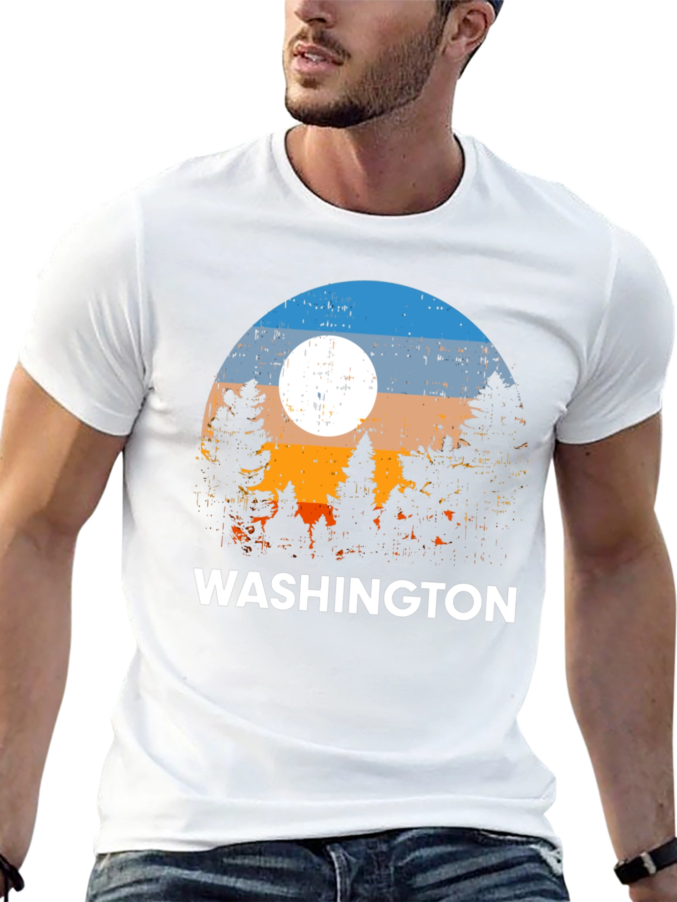 Washington State Graphic T-Shirt
