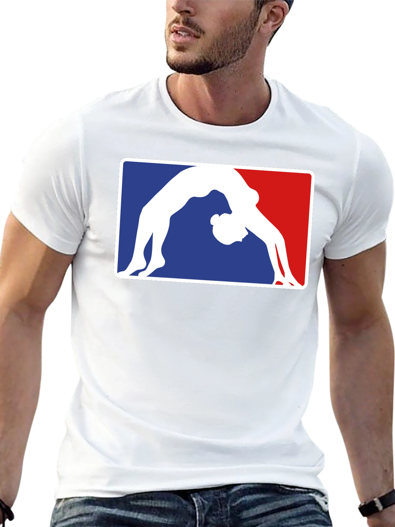 Gymnast Pose T-Shirt - Athlete in Action