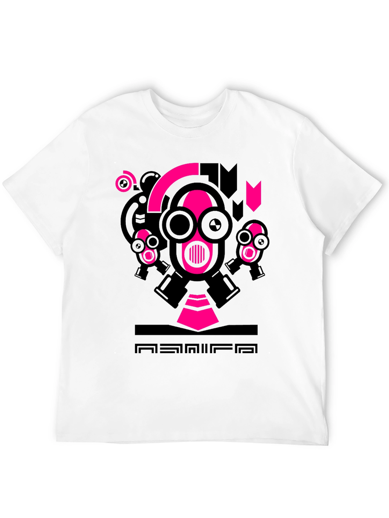 Bold Graphic Tee: Gas Mask Art