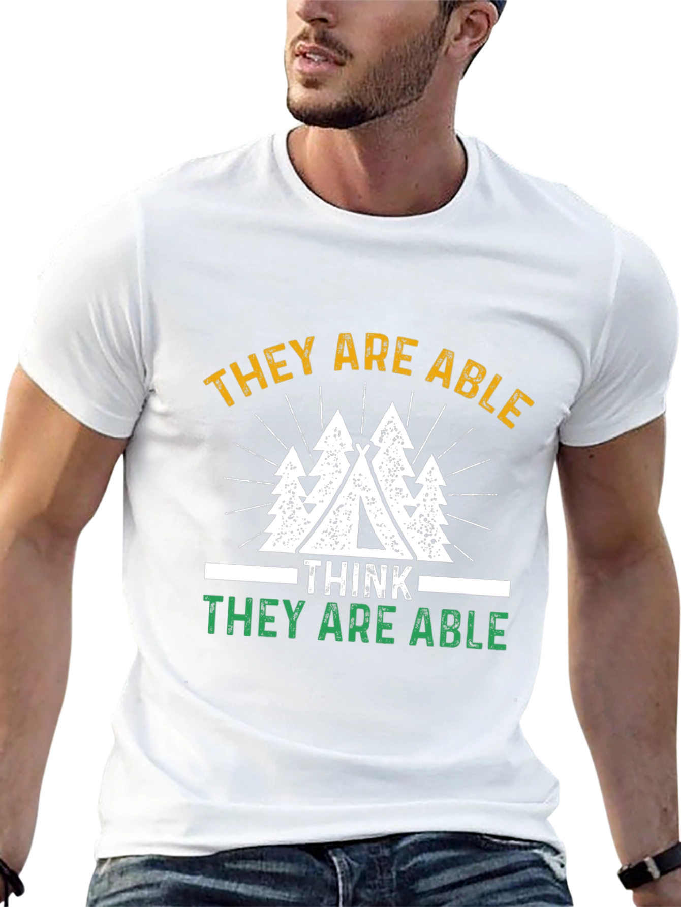 Camping Graphic T-Shirt - They Are Able