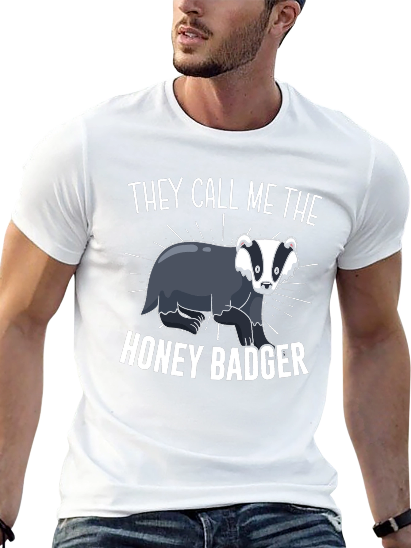 Honey Badger Graphic T-Shirt - Unisex