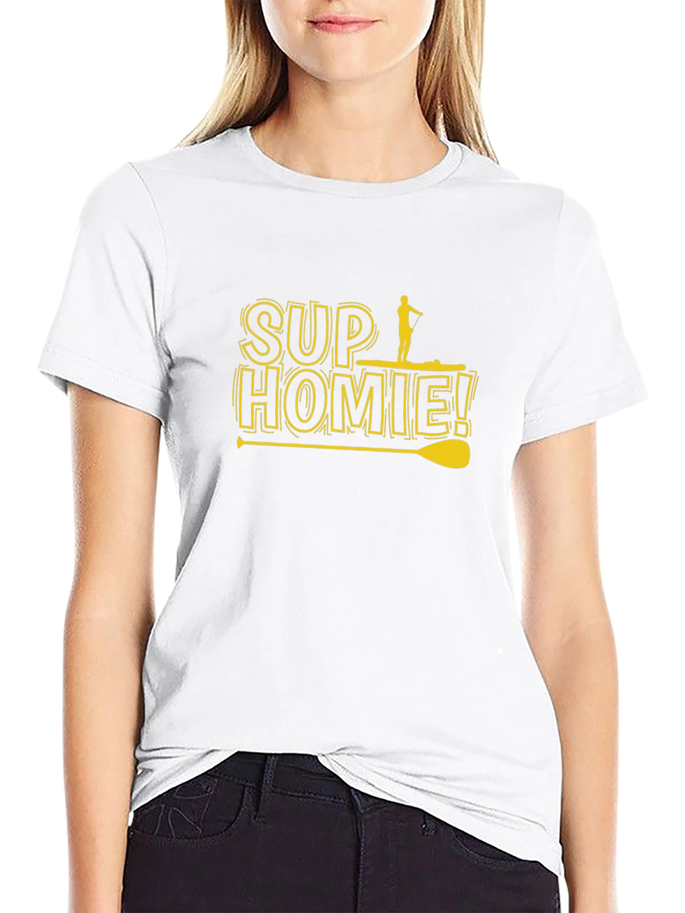 SUP Homie T-Shirt - Stand Up Paddleboarding