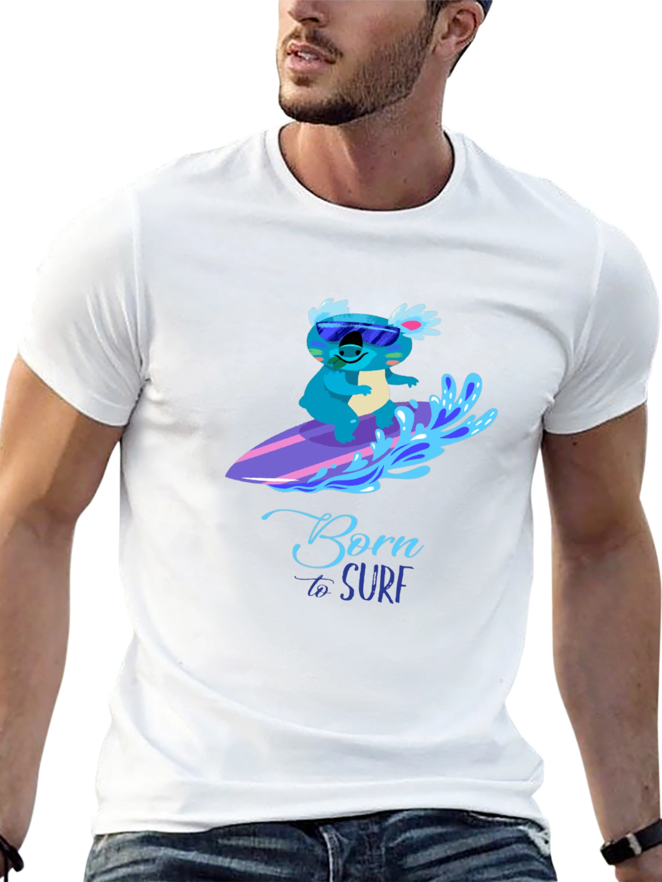 Born to Surf Koala Graphic Tee