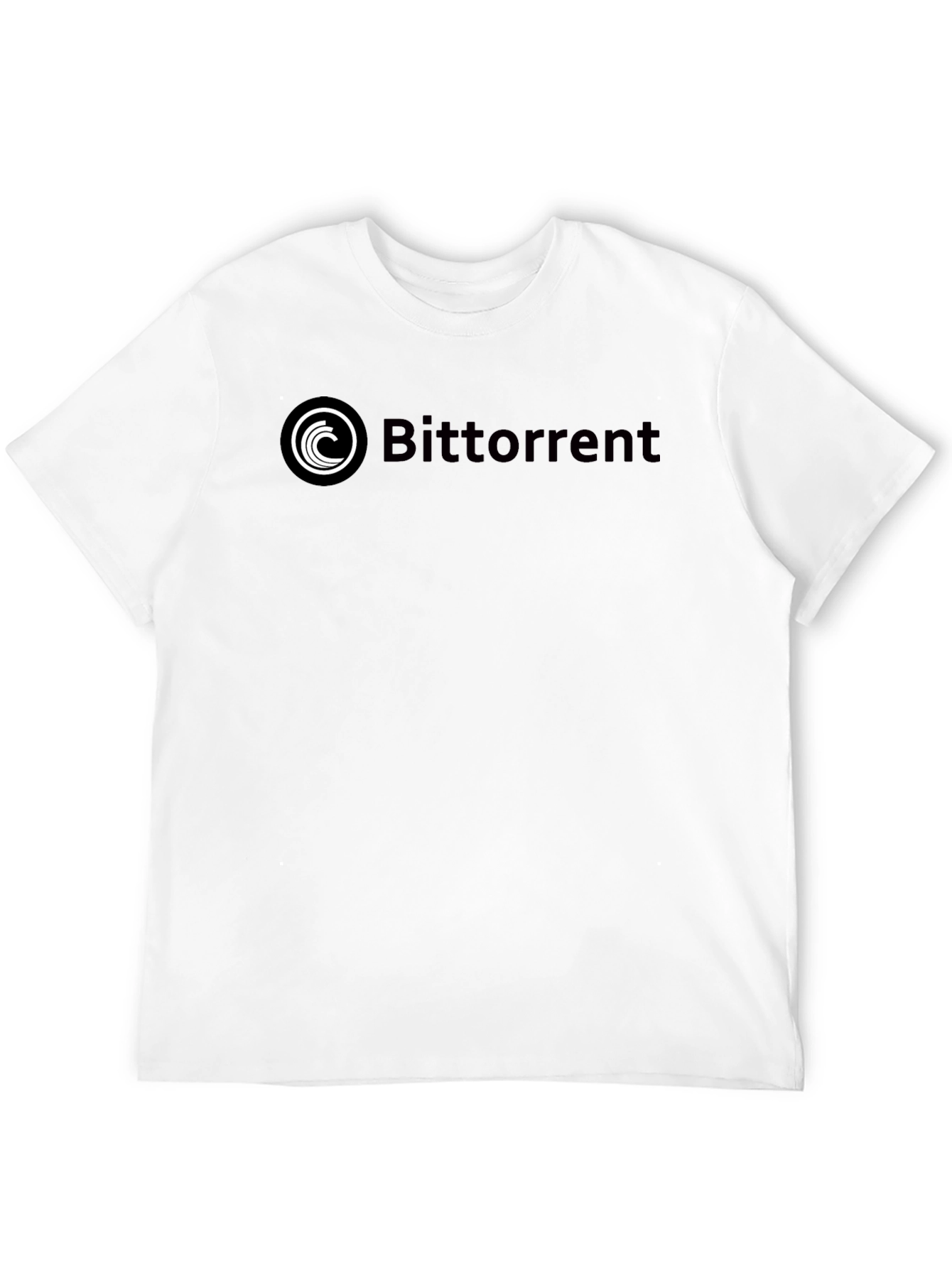 BitTorrent Logo Black T-Shirt - Tech Enthusiast Apparel