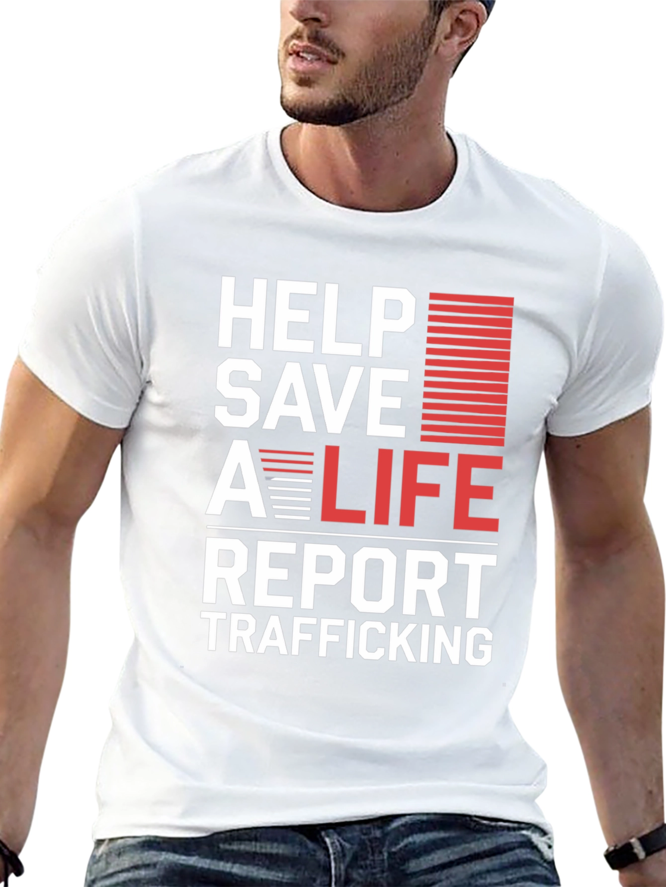 Help Save A Life Report Trafficking T-Shirt