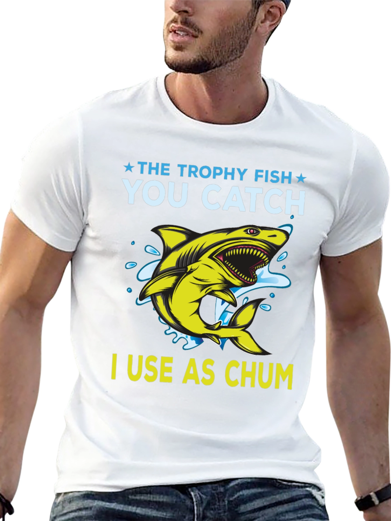 The Trophy Fish Chum T-Shirt - Fishing Apparel