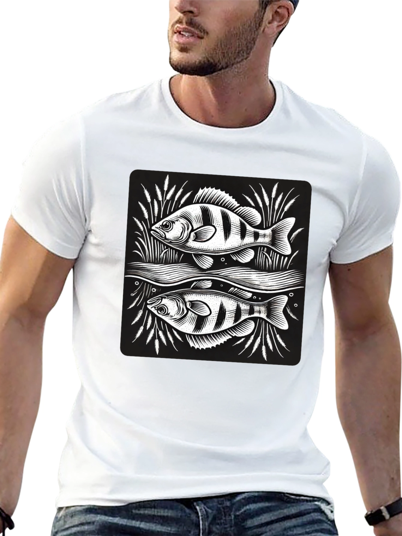 Black Fish Graphic Tee