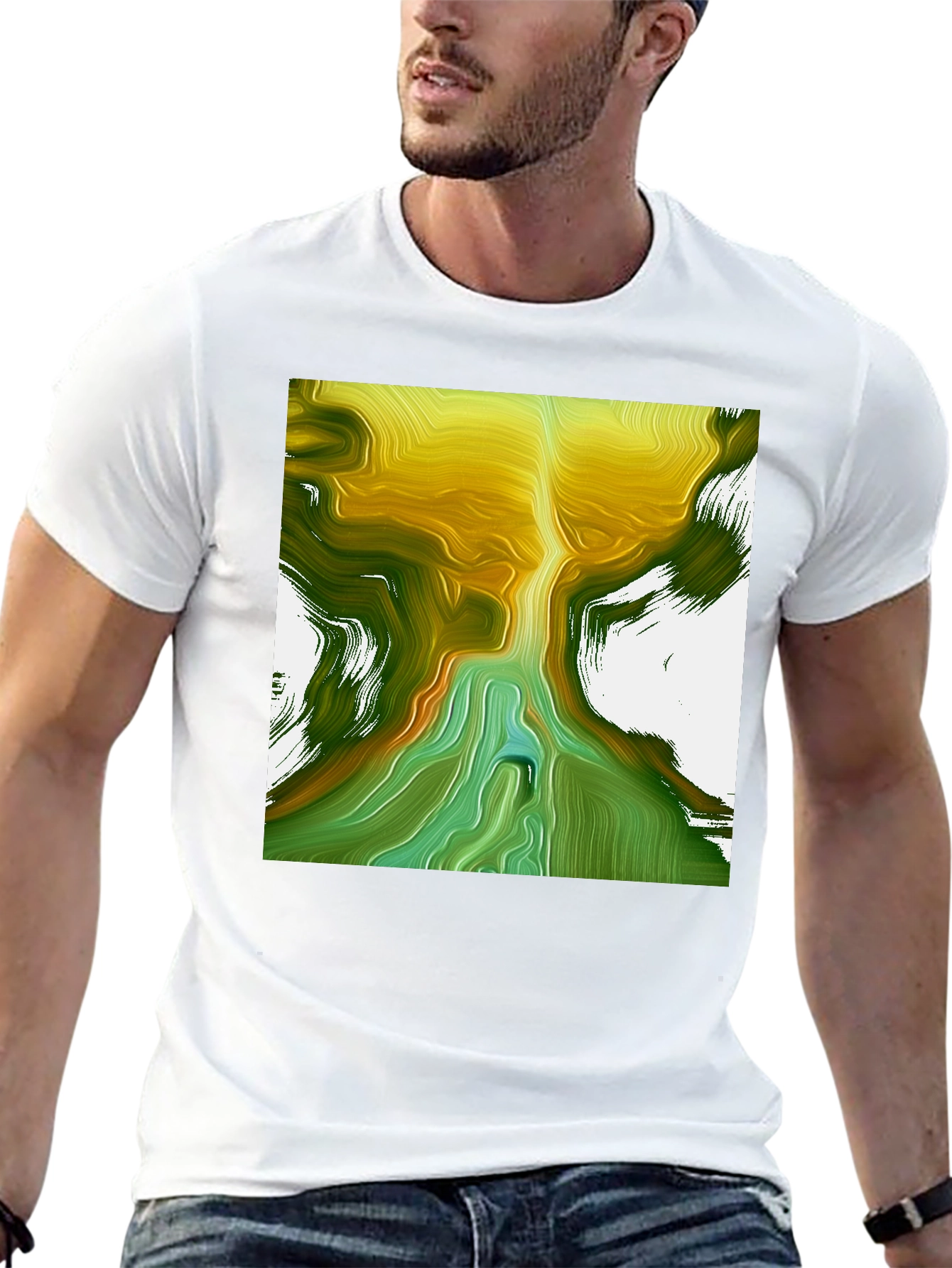 Abstract Art T-Shirt - Unique Design