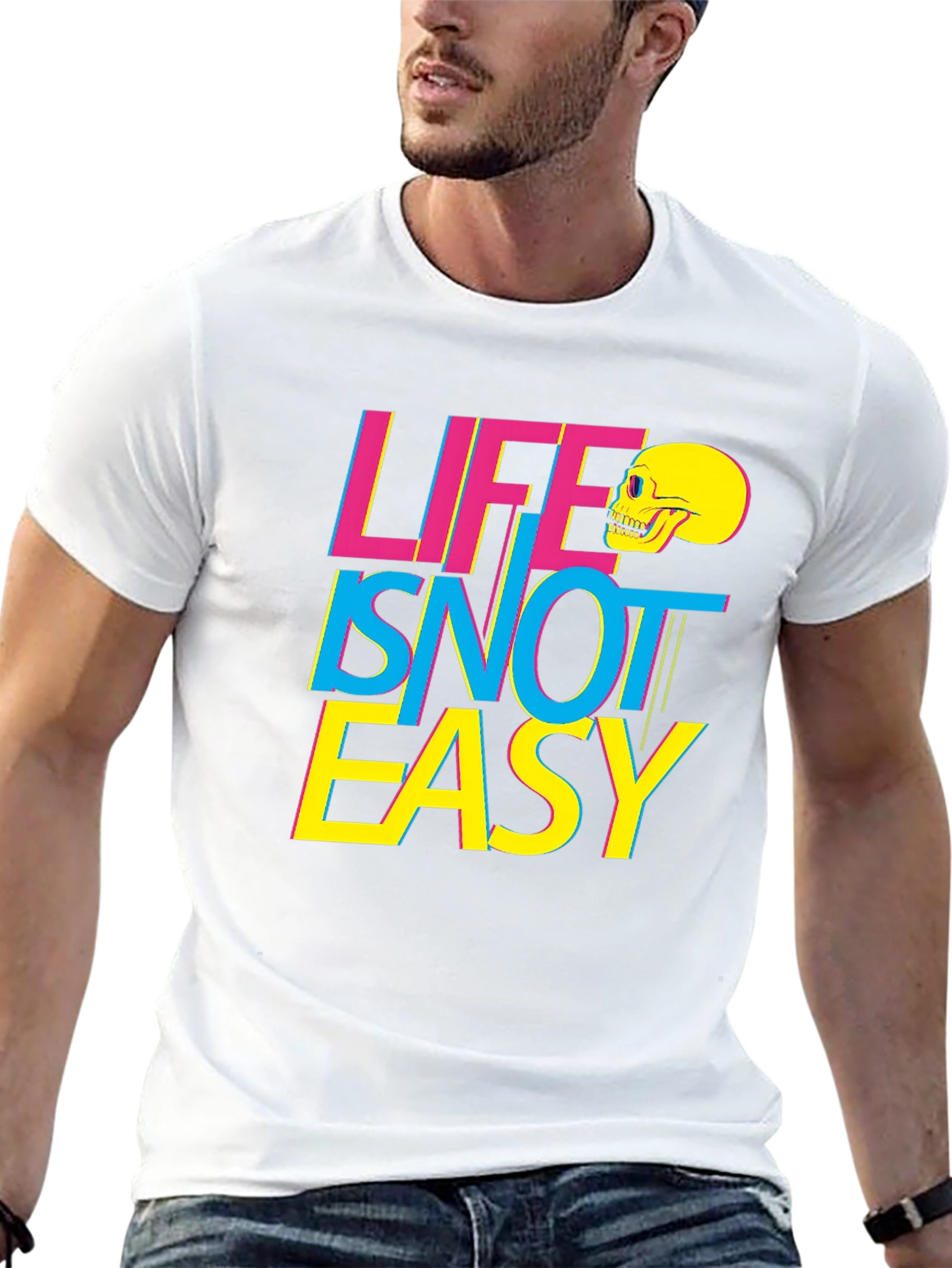 Life Isnt Easy T-Shirt Graphic Tee