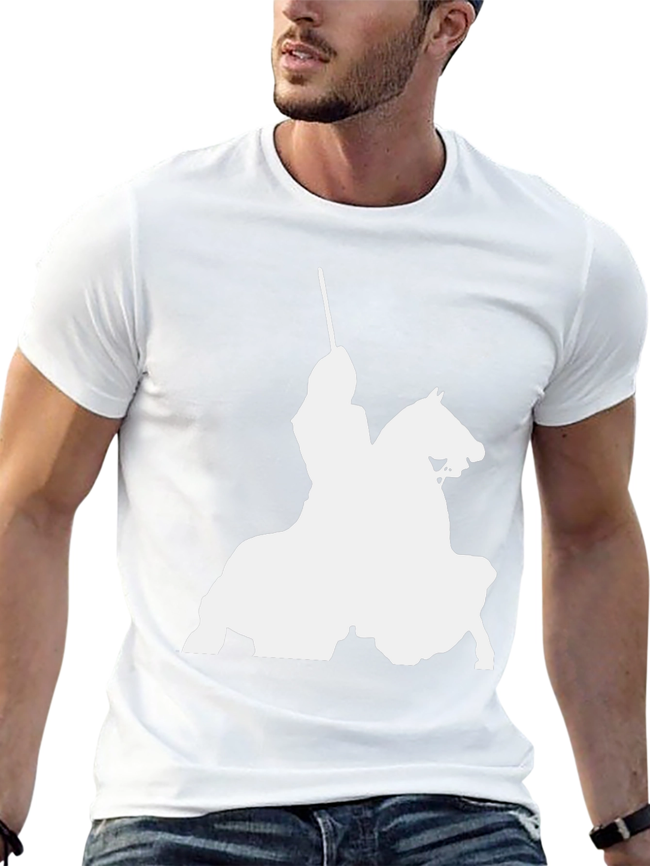 Knight On Horse T-Shirt - Bold Graphic Tee