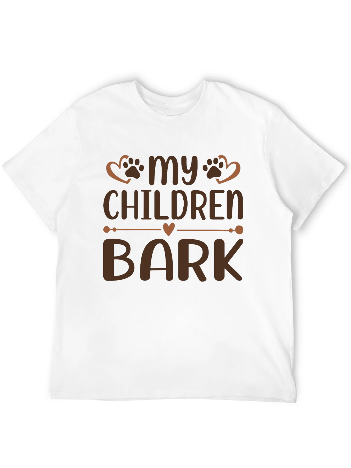 My Children Bark T-Shirt Dog Lover Tee
