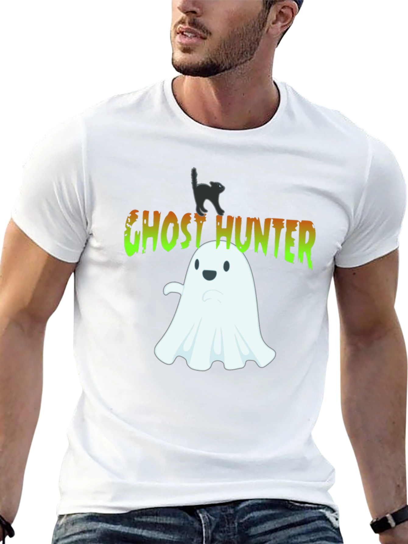 Ghost Hunter T-Shirt - Halloween Spooky Season