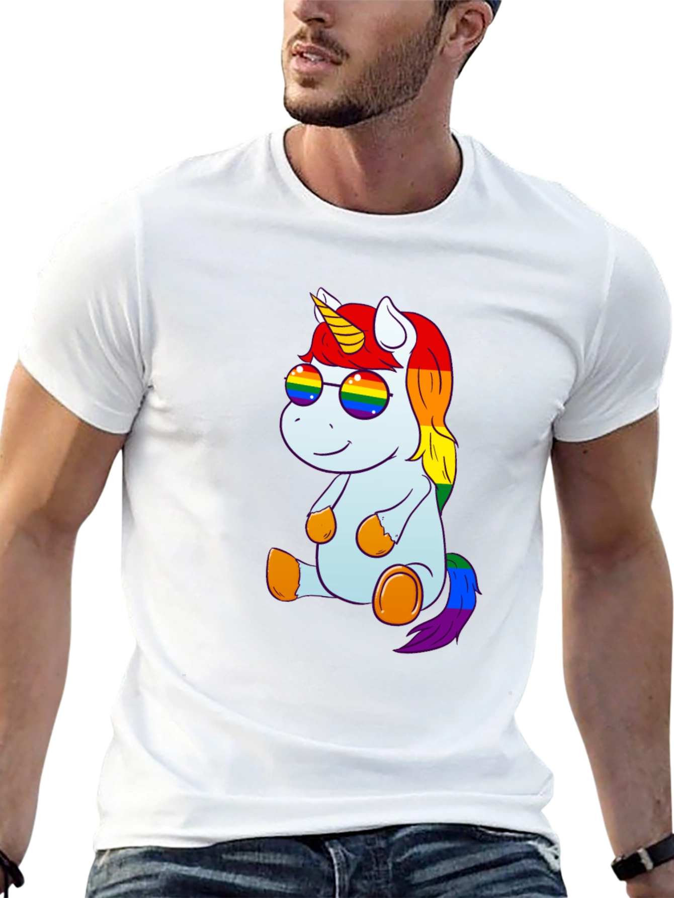 Rainbow Unicorn T-Shirt - Pride Edition