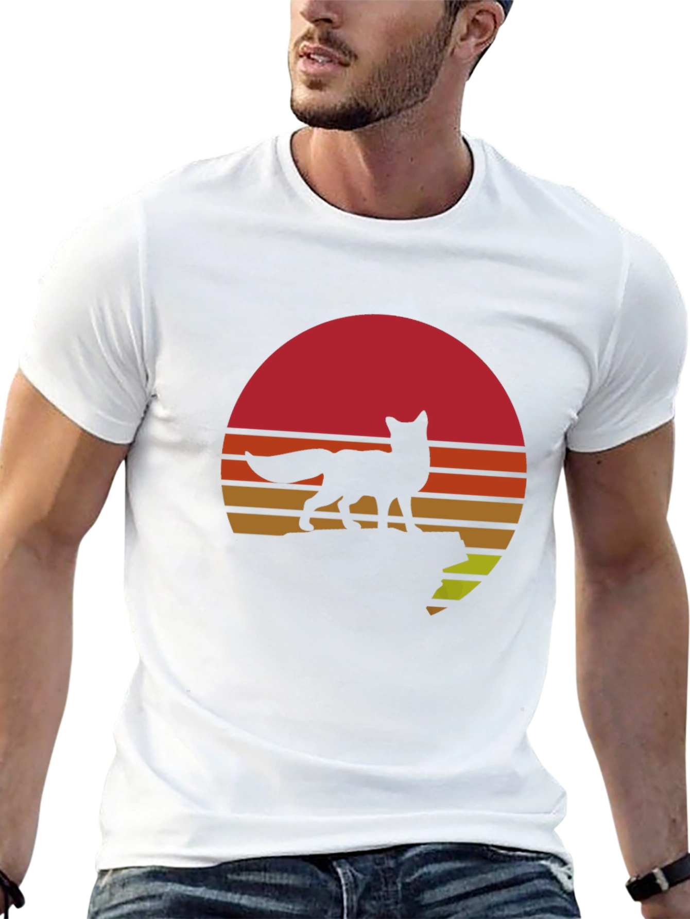 Fox Sunset Graphic Tee - Black T-Shirt