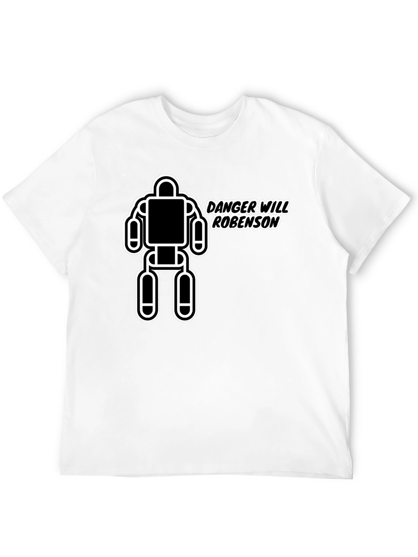 Danger Will Robinson T-Shirt - Sci-Fi Robot Tee