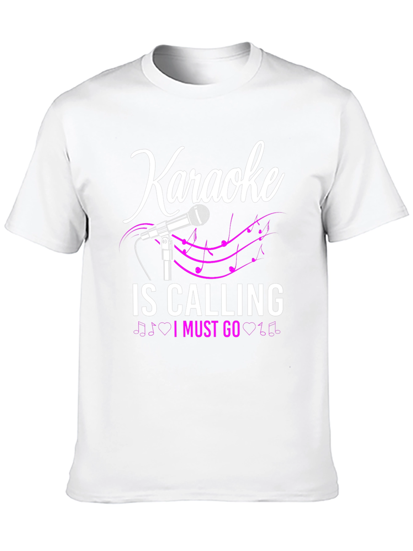 Karaoke Calling T-Shirt: Music Lovers Tee
