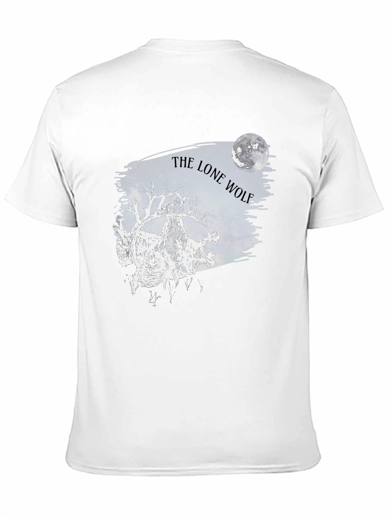 The Lone Wolf Moon Graphic Tee