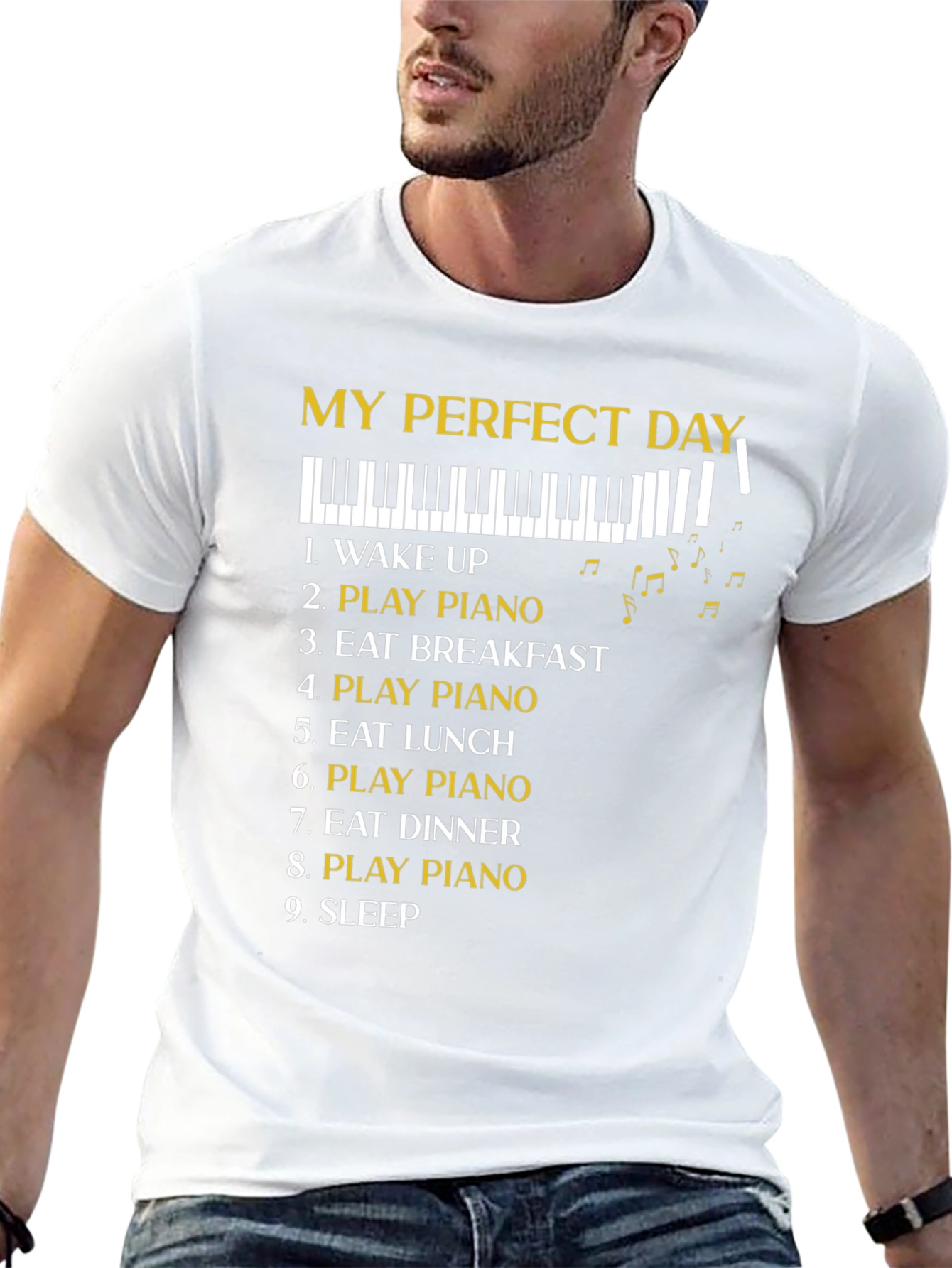 My Perfect Day Piano T-Shirt