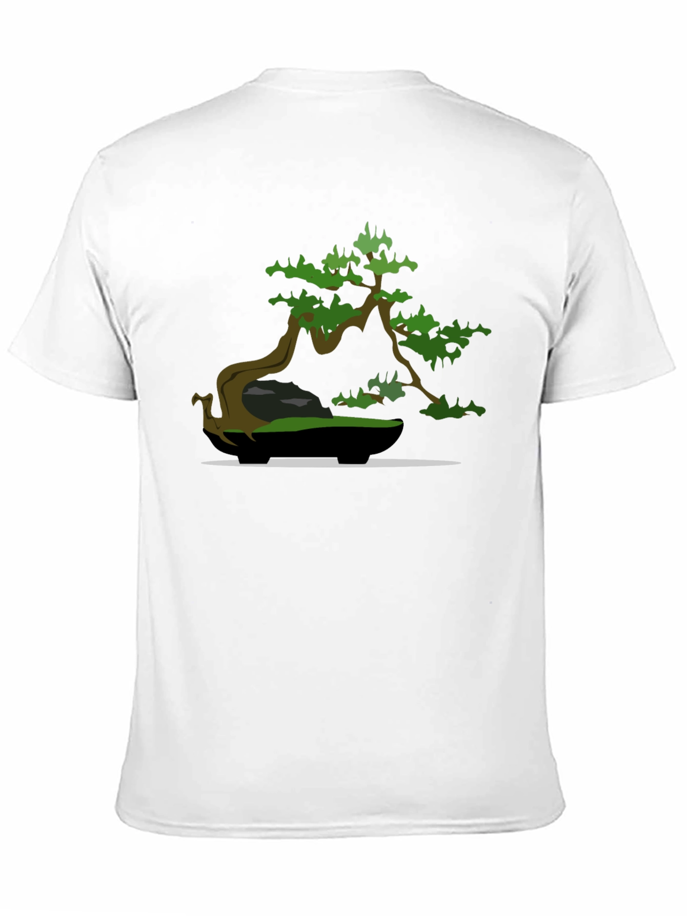 Bonsai Tree Graphic Tee - Zen Style