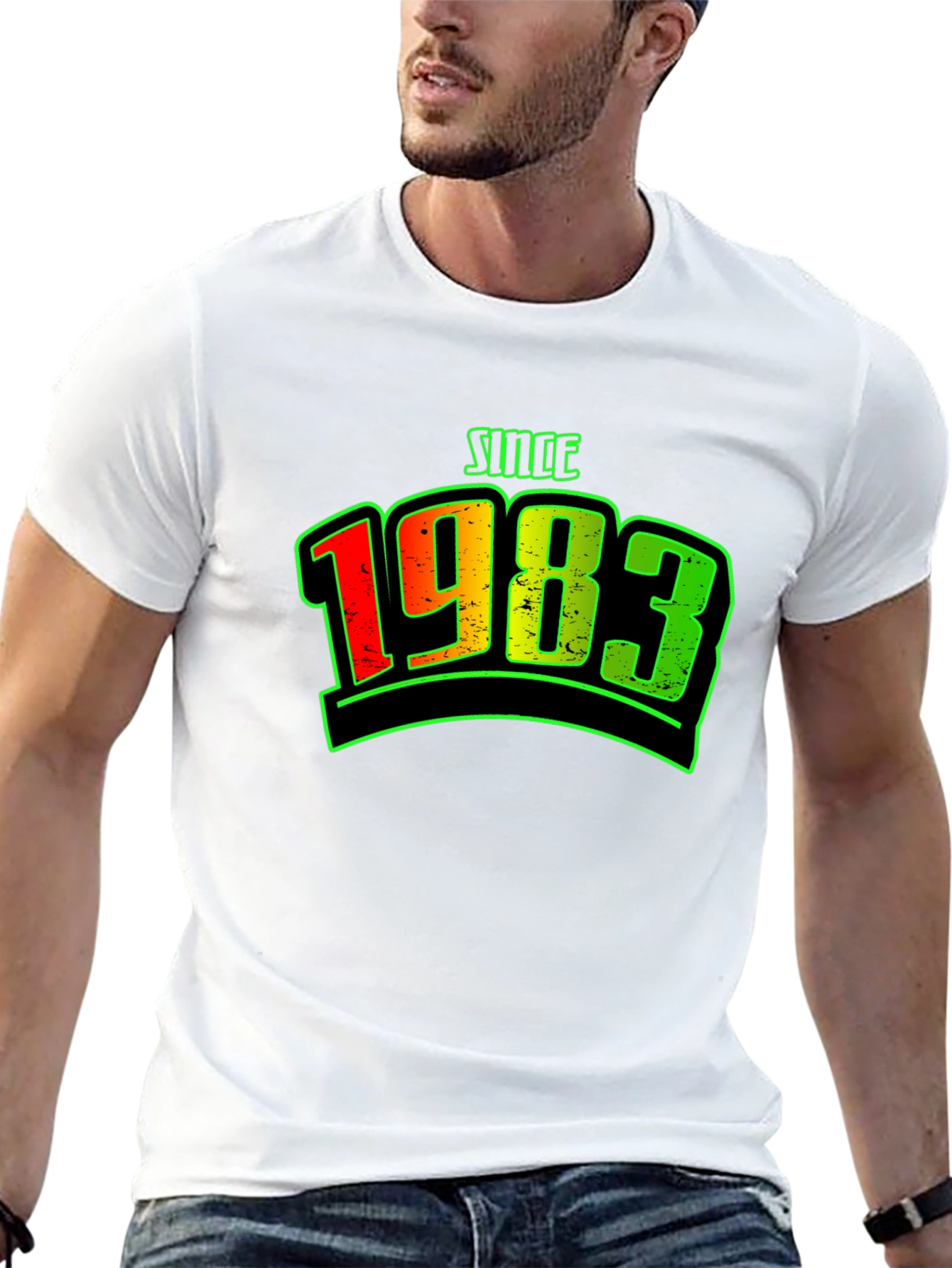 Since 1983 Black Graphic T-Shirt