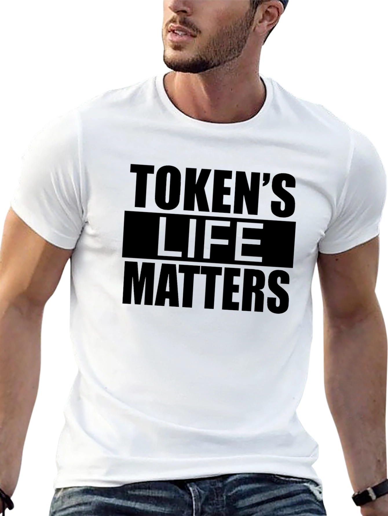 Tokens Life Matters Black T-Shirt