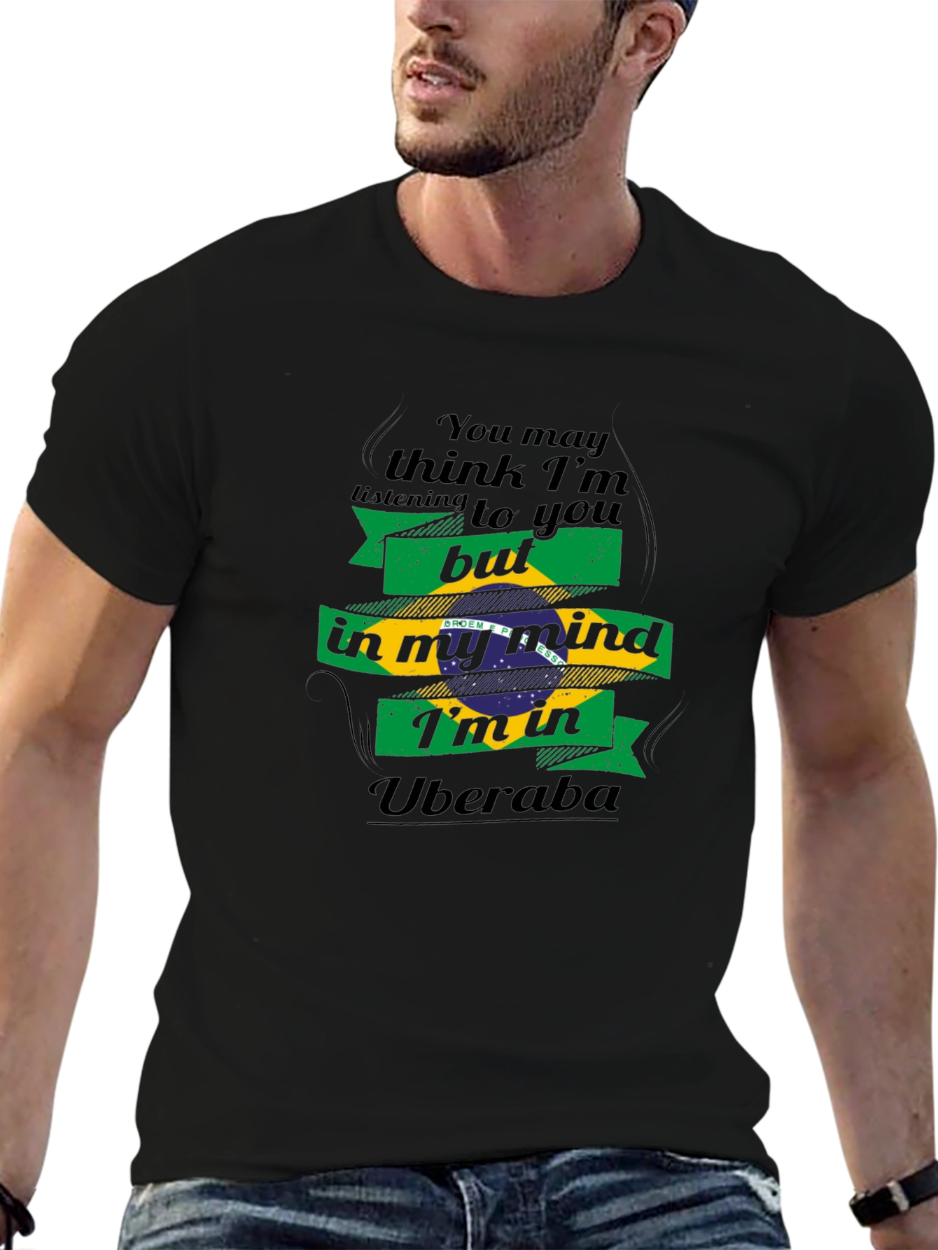 Uberaba Brazil Flag T-Shirt